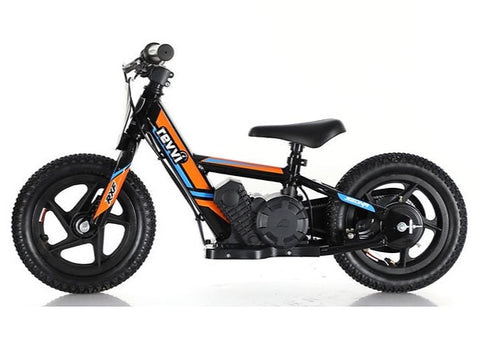 Revvi 12 inch Electric Balance bike - Orange - 2024 Model