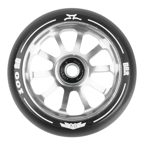 AO Delta 2017 10 Hole 100mm Scooter Wheel - Silver