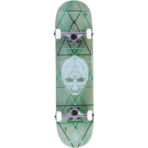 Enuff Geo Skull Complete Skateboard - Green