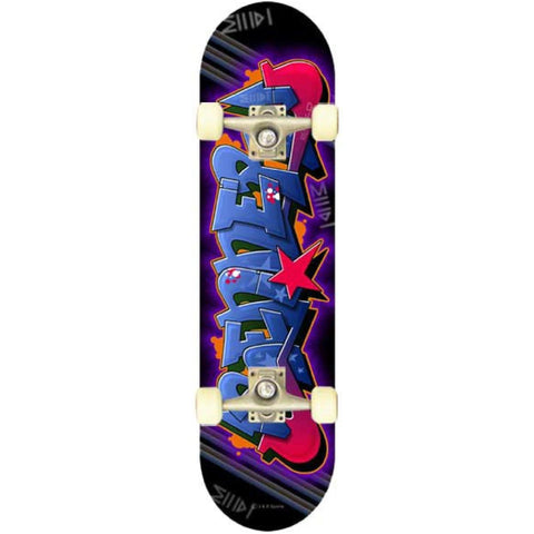 Renner A Series Complete Skateboard - Blue Graffiti