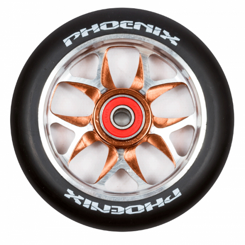 Phoenix F8 Alloy Core Wheels 110mm - Bronze/Black