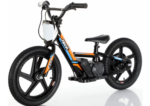 Revvi 16 Inch 250W Electric Balance Bike Orange 2024 Model