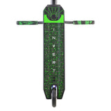 Invert Supreme 3-10-14 Stunt Scooter Complete - Black / Neo Green