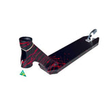 Apex Pro Scooter Deck Splatter special edition 17.5" Black / Red