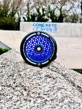 Revolution Cube Core Stunt Scooter Wheels 110mm - Black on Blue - SOLD AS A PAIR