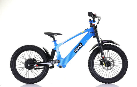 Revvi 20" Kid's Electric Motor Bike - Blue  - PRE ORDER