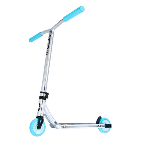 CORE CL1 MINI COMPLETE STUNT SCOOTER - CHROME / TEAL