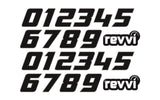 Revvi Number And Name Board Kit - To Fit Revvi 12" + 16" + 16" Plus Electric Balance Bikes