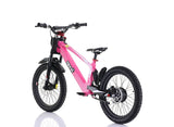 Revvi 20" Kid's Electric Motor Bike - Pink  - PRE ORDER