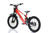 Revvi 20" Kid's Electric Motor Bike - Red - PRE ORDER