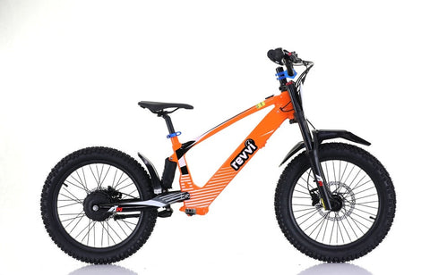 Revvi 20" Kid's Electric Motor Bike - Orange  - PRE ORDER