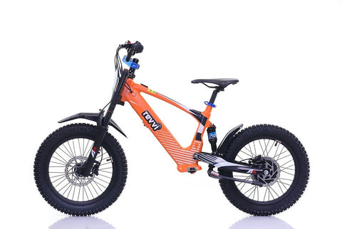 Revvi 18" Electric Motor Bike - Orange