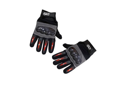 Revvi Kids Bike Gloves - Knuckle Protection - Long Finger Tech