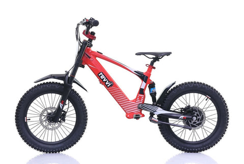 Revvi 18" Electric Motor Bike - Red -