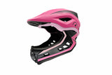 Revvi Super Lightweight Kids Full Face Helmet (54-57cm) - Pink