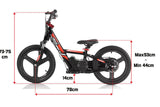 Revvi 16 Inch Plus Electric Balance Bike - Black