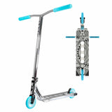 Core CL1 Complete Stunt Scooter - Chrome / Teal