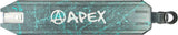 Apex Pro Stunt Scooter Deck Splash / Splatter Special Edition 550mm X 4.5" wide