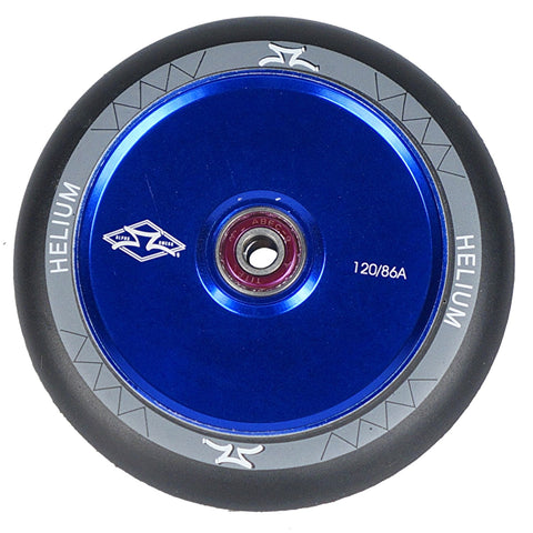 AO Helium 120mm Scooter Wheel - Blue