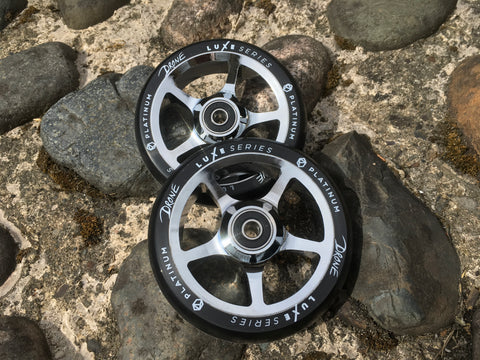 Drone Luxe 110mm Stunt Scooter Wheels X2 - platinum
