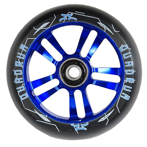 AO Quadrum 100mm Scooter Wheel - Blue
