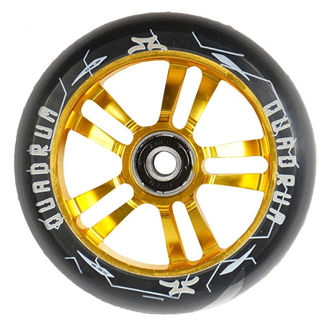 AO Quadrum 100mm Scooter Wheel - Gold