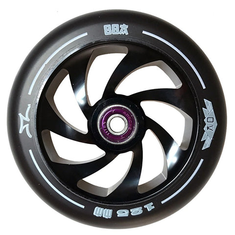 AO Spiral 125mm Scooter Wheel - Black