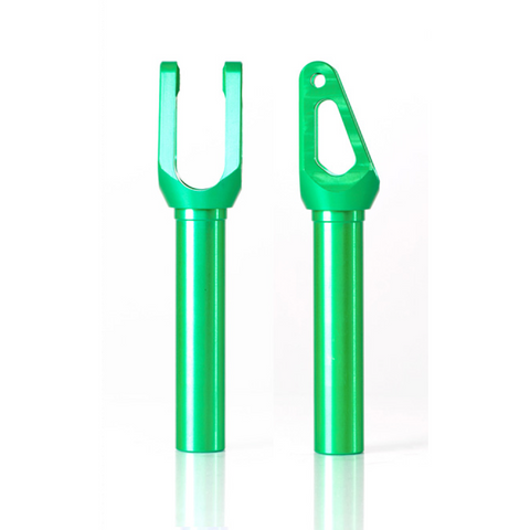 Apex Quantum Stunt Scooter Forks - Anodised Green