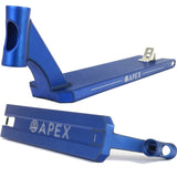 Apex Pro Scooter 5" Wide Boxed End Stunt Scooter Deck 580mm - Blue
