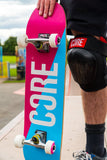 CORE Complete Skateboard Split - Pink/Blue 7.75