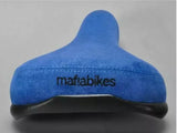 Mafia Fat Suede Bike Seat - Blue