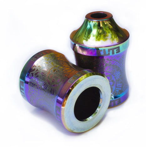 Elite Concave Scooter Pegs -NEOCHROME