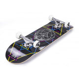 Enuff Geo Skull Complete Skateboard - Black