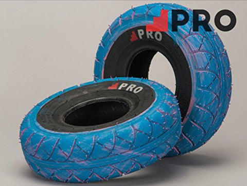 Rocker Mini Bmx Pro Street Tyres - Blue Pink Marble - X 2