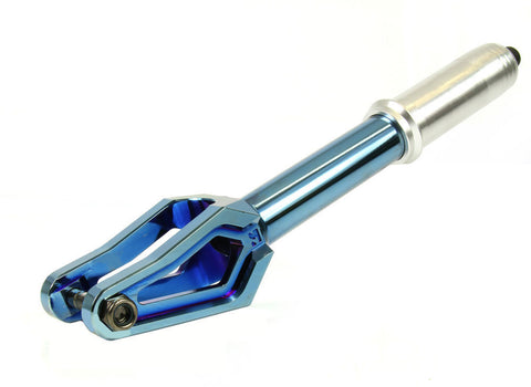 Root Industries Air IHC Scooter Forks - Blue Ray