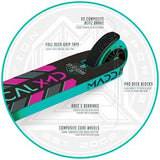 Madd Gear Kick Mini Pro Rascal  III - Teal/Pink