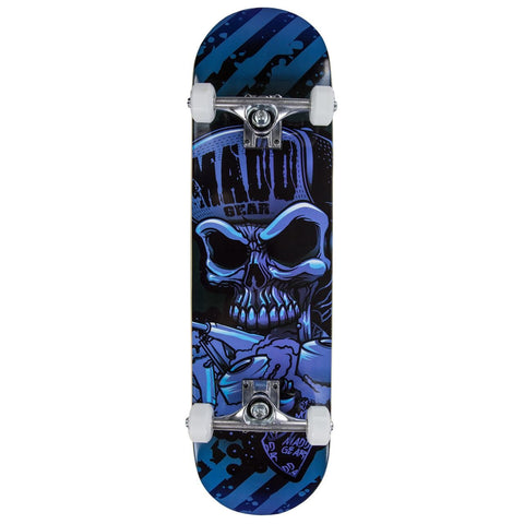 MGP Pro Series Hatter Complete Skateboard – Blue/Black