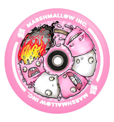 Chubby Marshmellow Wheels 110mm Wheels - Pink - Sold As A Pair
