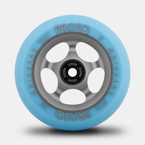 Proto Grippers Faded Series - Pastel Blue on Ghost Grey