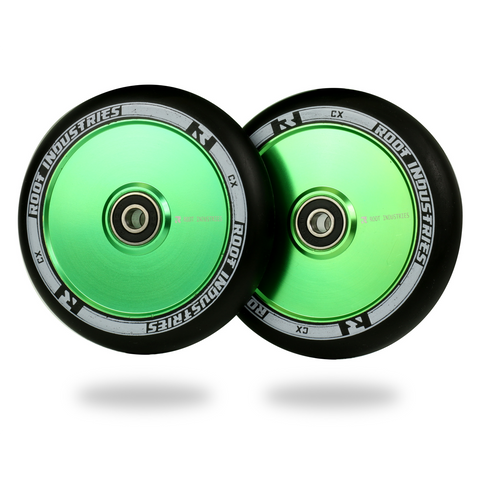 Root Industries Air Wheels 110mm | Black/Green