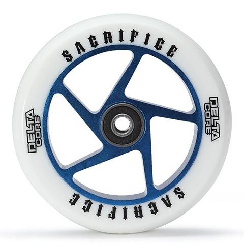 Sacrifice Delta Core Wheel – White Blue