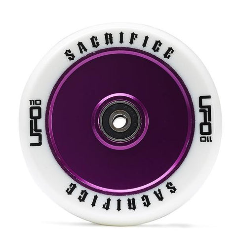 Sacrifice UFO Wheel – White Purple 110mm