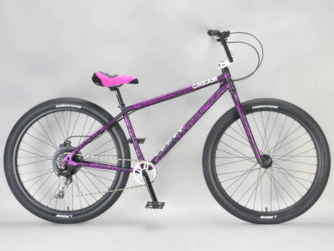 Mafia Bomma 27.5 inch Wheelie Bike - Purple Splatter