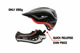 Revvi Super Lightweight Kids Full Face Helmet (48-53cm) - Black