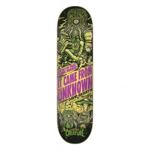 Creature Pro Gravette Wicked Tales Skateboard Deck Green 8.3"