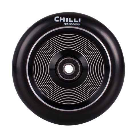 Chilli Wheels Thunder black PU/ black core 110mm