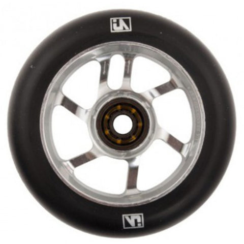 Urbanartt S7 Scooter Wheels - Black On Chrome 110mm