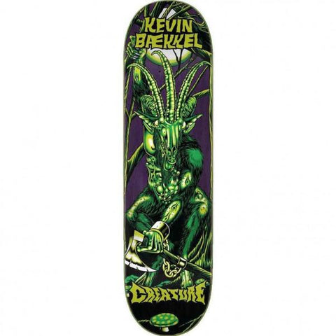 Creature Baekkel Swamp Lurker Skateboard Deck - Green/Purple